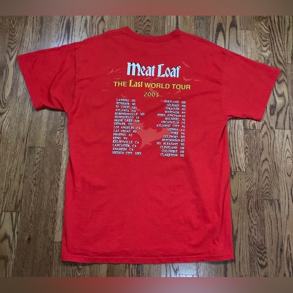 Vintage Meatloaf Couldn't Have Said It Better Tour T Shirt (Size XL) - Picture 2 of 4